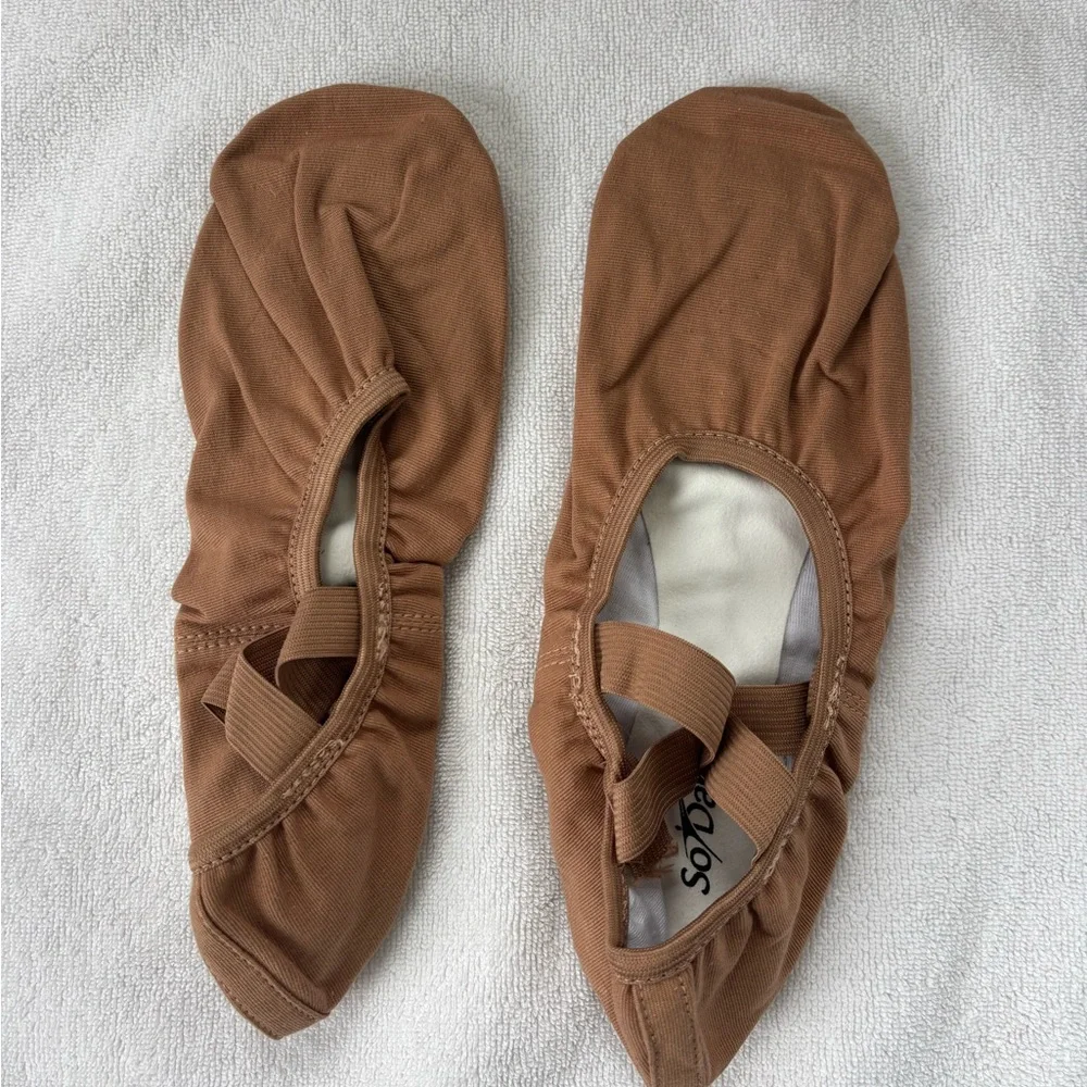 So Danca Split Sole Stretch Canvas Ballet Shoes - Picture 1 of 5